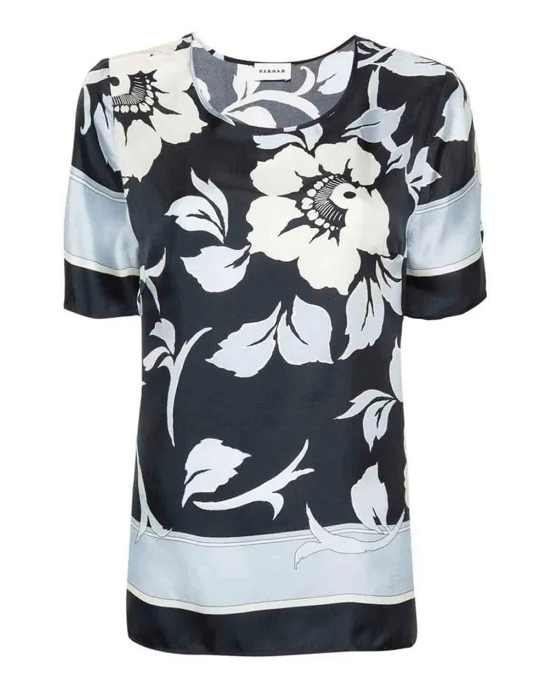 P.A.R.O.S.H. P. A.R. O.S. H. Bluse - Hellblau Hellblau