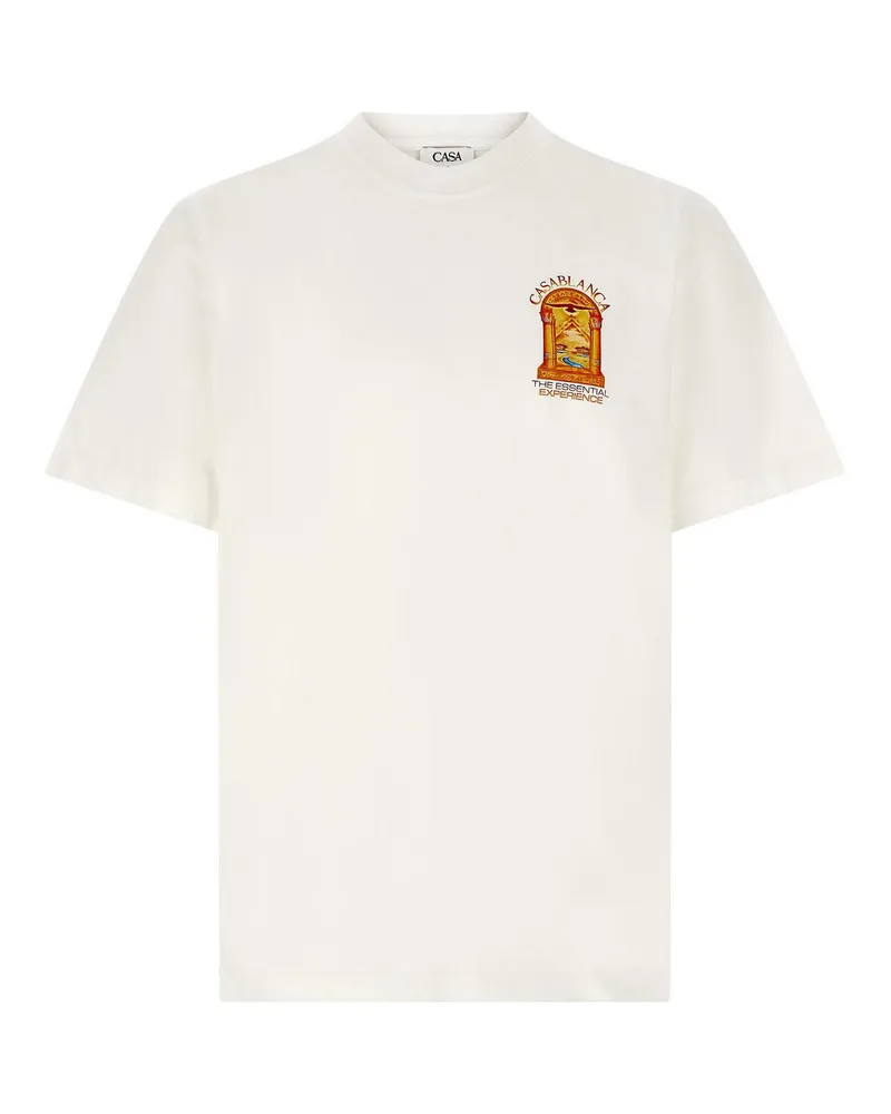 Casablanca Paris T-Shirt - Weiß Weiß