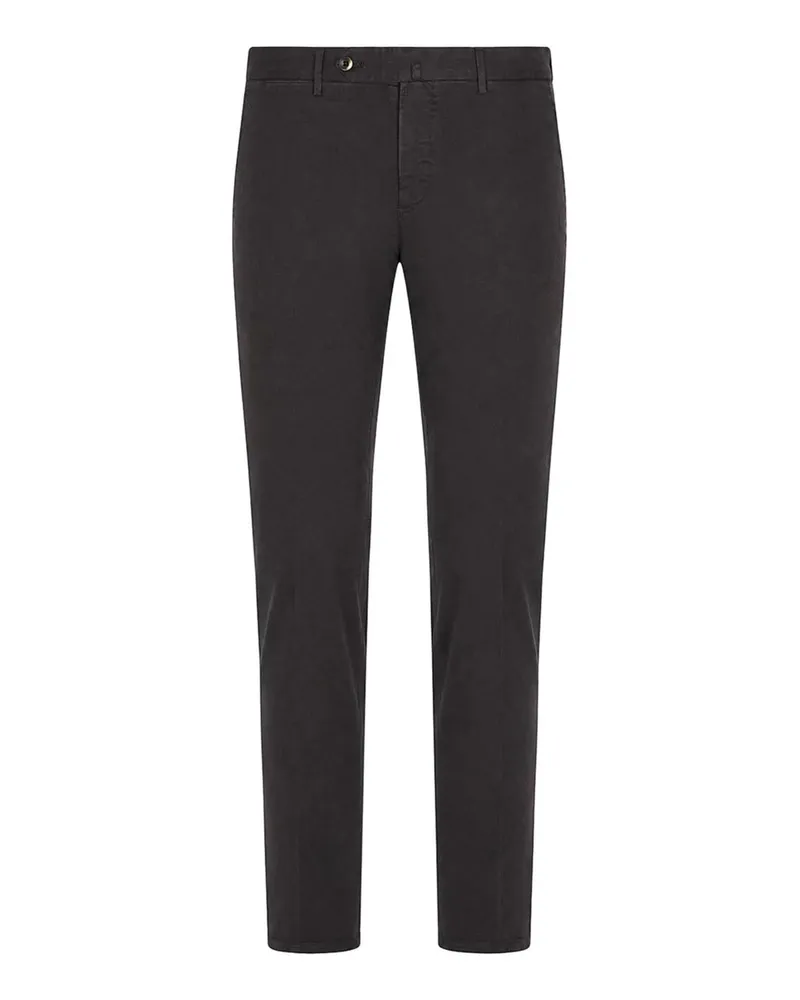 PT TORINO Formale Hose - Dunkelbraun Dunkelbraun
