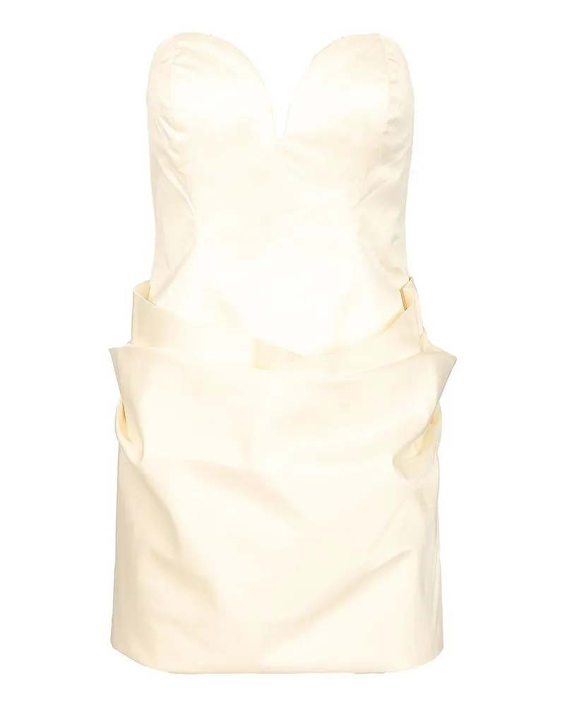 ROTATE Birger Christensen Kurzes Kleid - Weiß Weiß