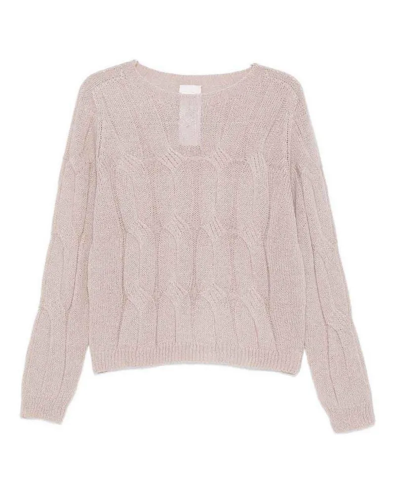 Liu Jo Rundhalspullover - Nude Nude