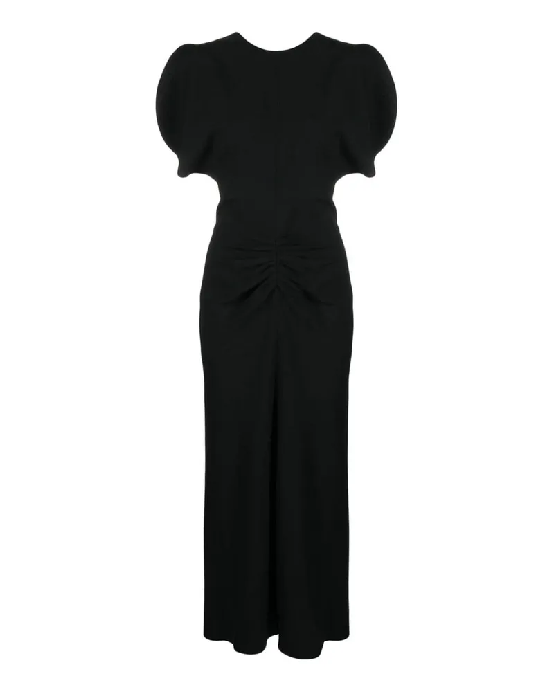 Victoria Beckham Knielanges Kleid - Schwarz Schwarz
