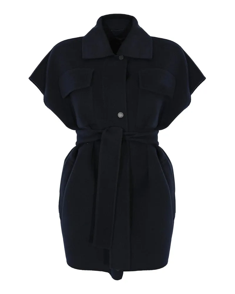 Max Mara Schlagjeans - Blau Blau