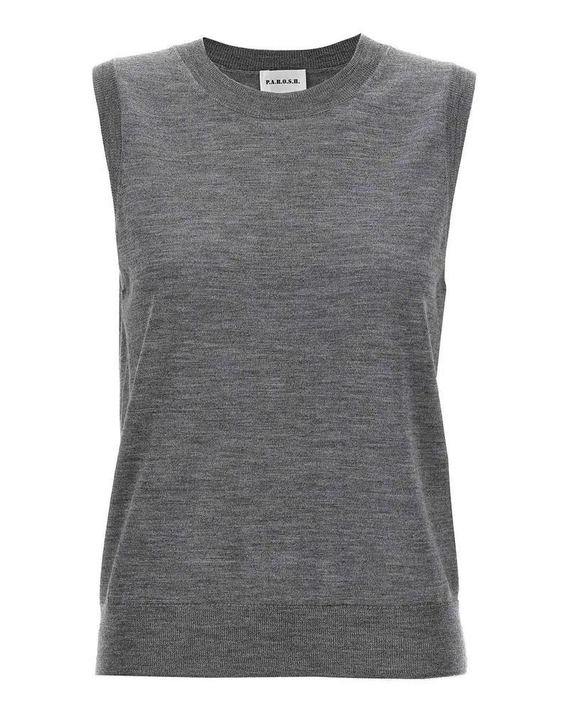 P.A.R.O.S.H. P. A.R. O H. Weste - Grau Grau