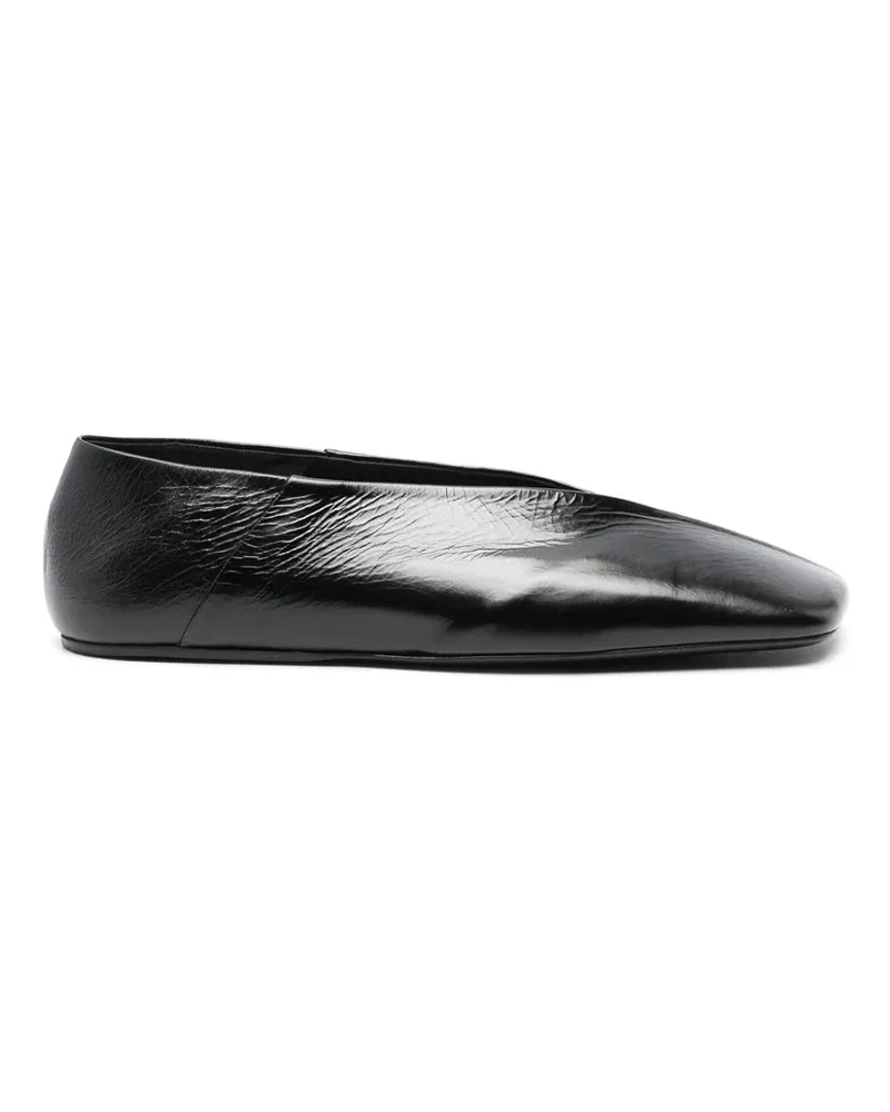 Jil Sander Ballerinas - Schwarz Schwarz