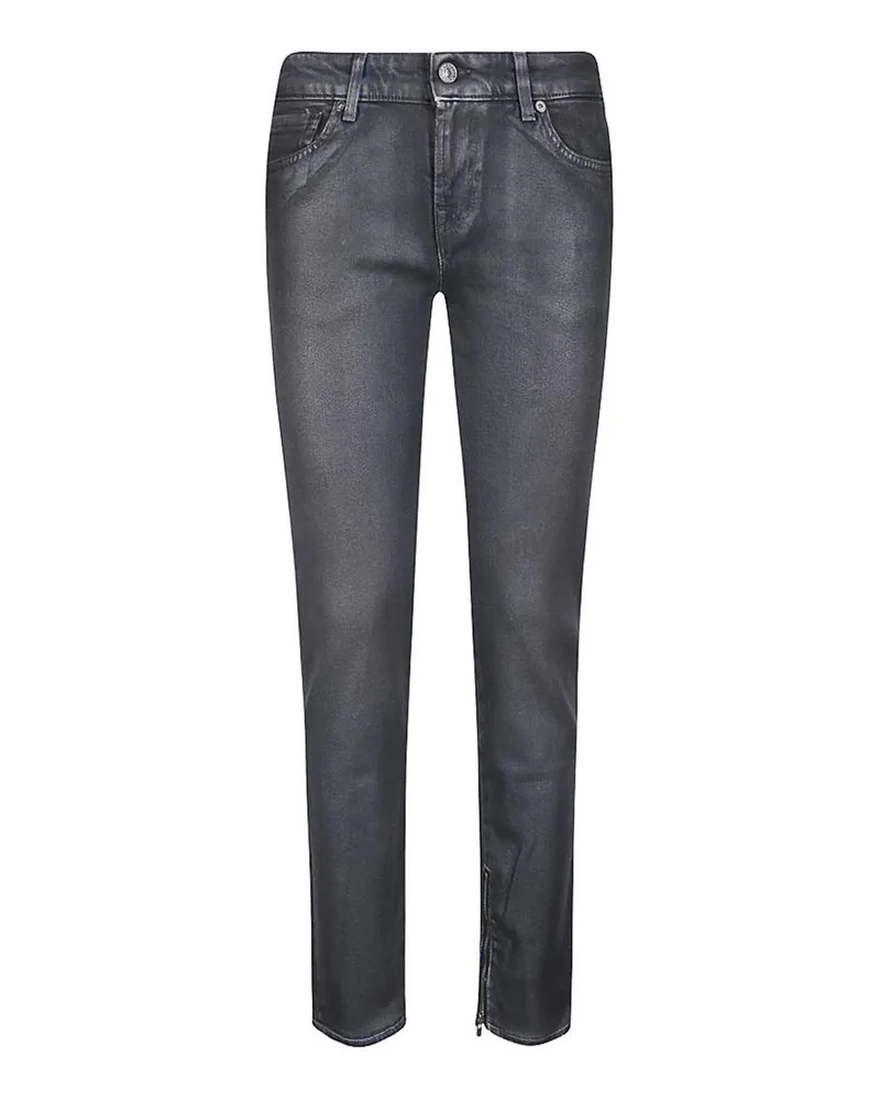 7 for all mankind Skinny Jeans - Grau Grau