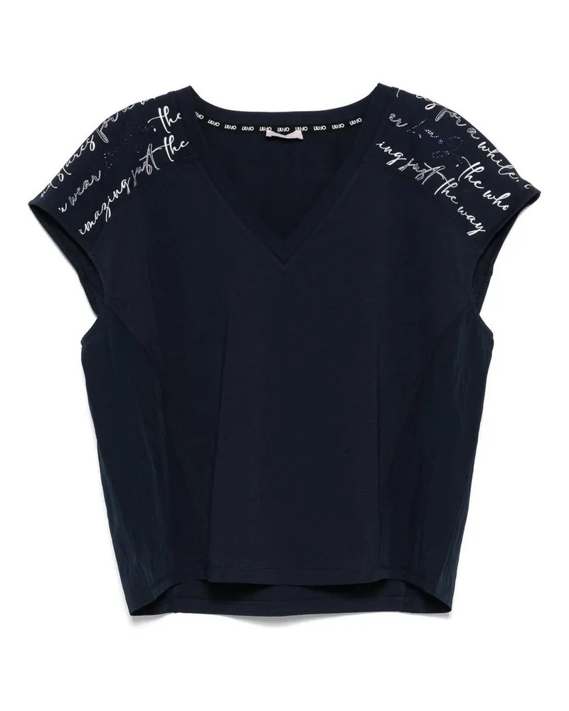 Liu Jo T-Shirt - Blau Blau