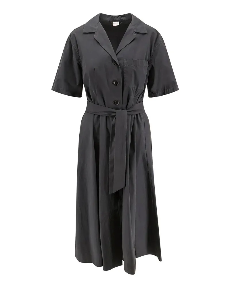 ASPESI Knielanges Kleid - Braun Braun