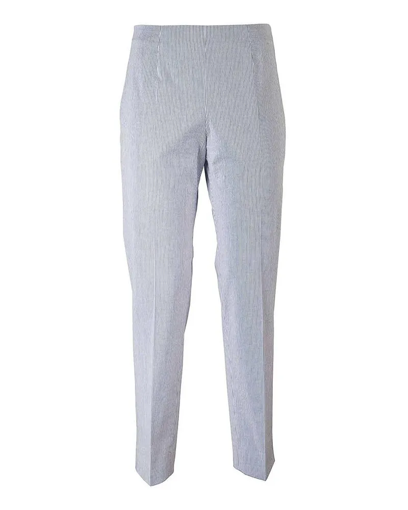 Berwich Shorts - Dunkles Jeansblau Weiß