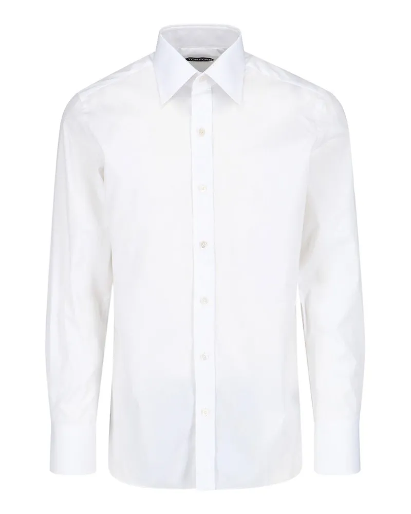 Tom Ford Hemd - Weiß Weiß