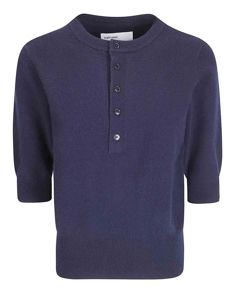 extreme cashmere Top - Dunkelblau Dunkelblau