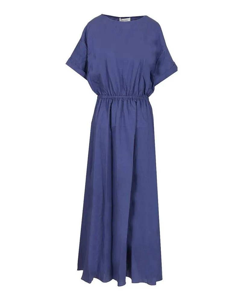 Matteau Knielanges Kleid - Hellblau Hellblau