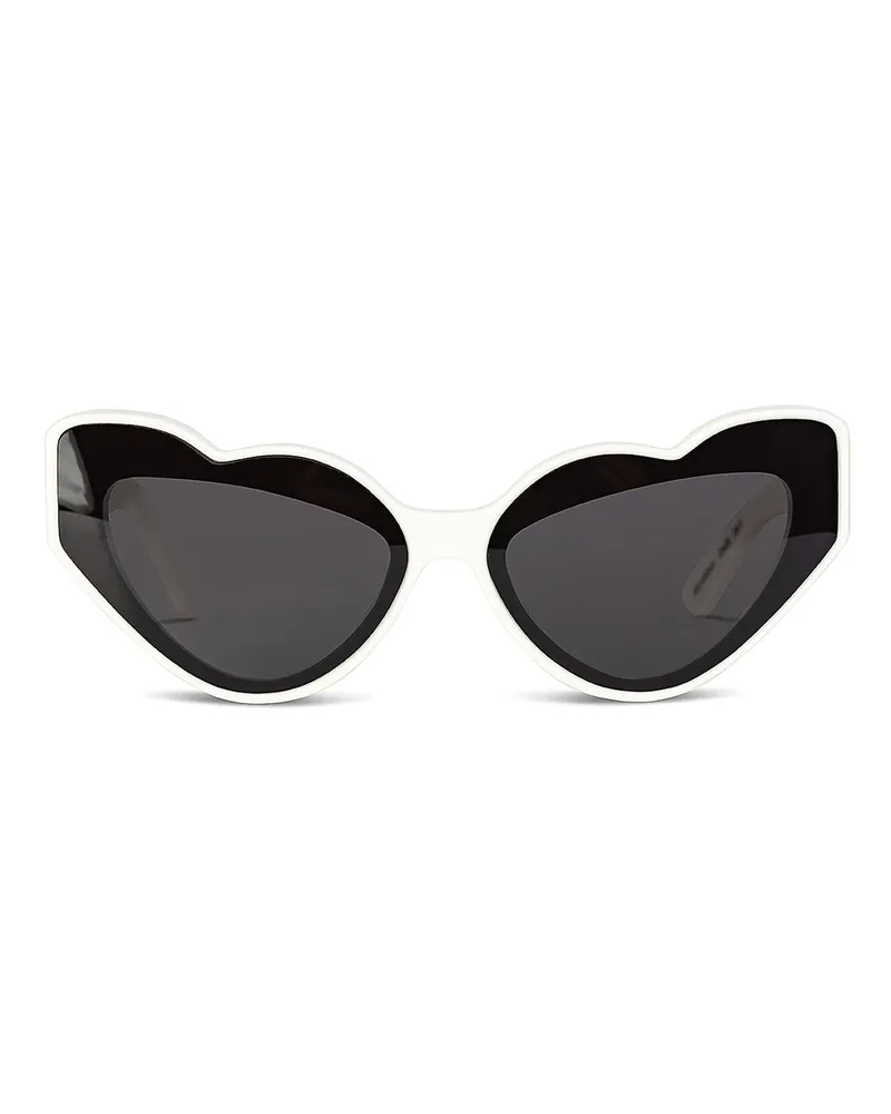 Fiorucci Sonnenbrille - Weiß Schwarz