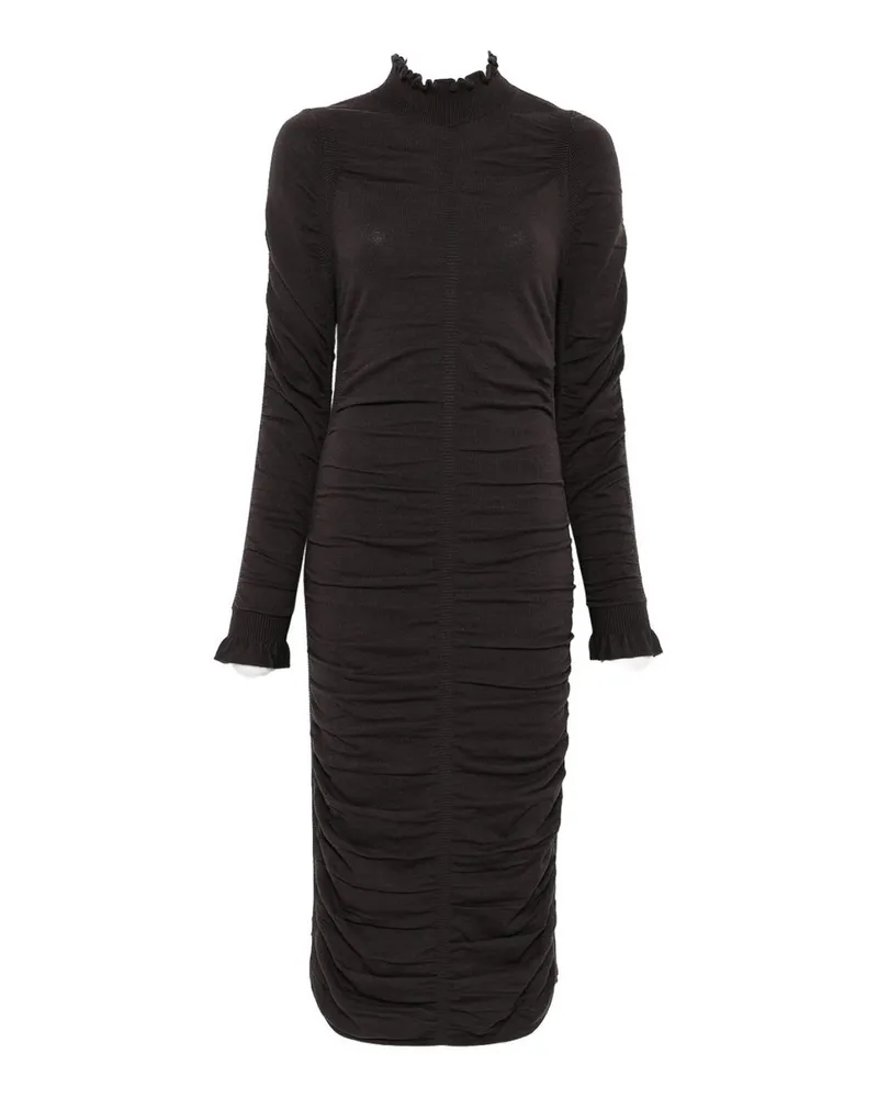 Twin-Set Maxikleid - Braun Braun