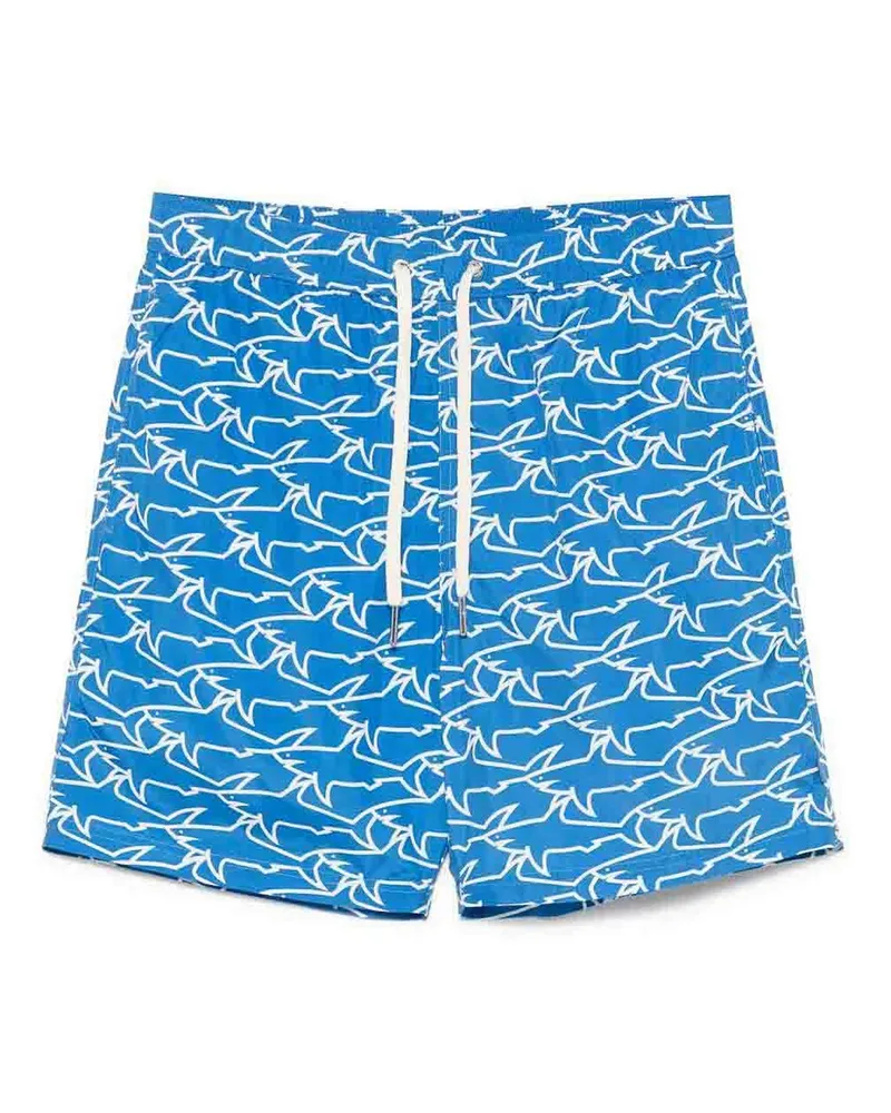 Paul & Shark Badehose - Schwarz Blau