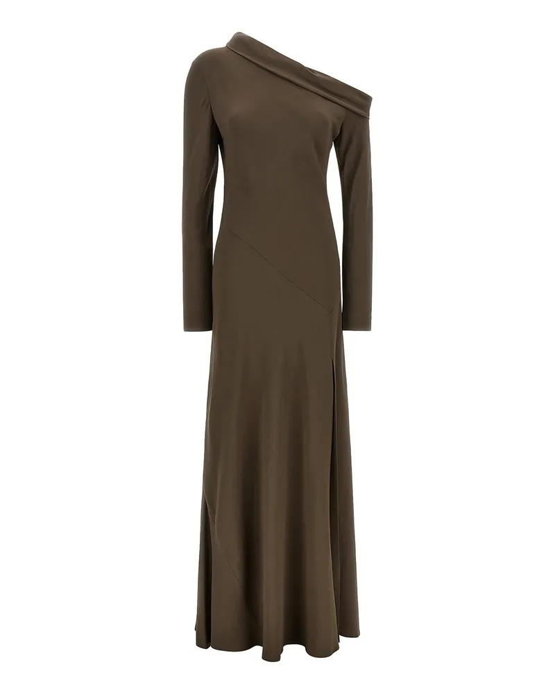 Alberta Ferretti Abendkleid - Braun Braun