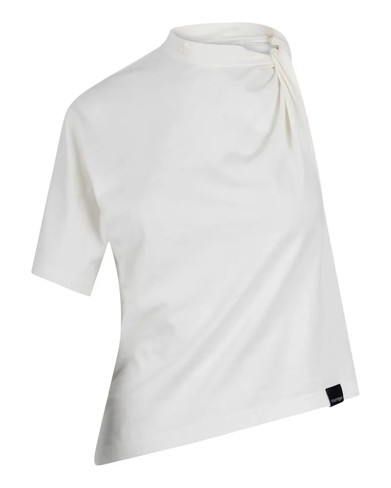 Courrèges T-Shirt - Weiß Weiß