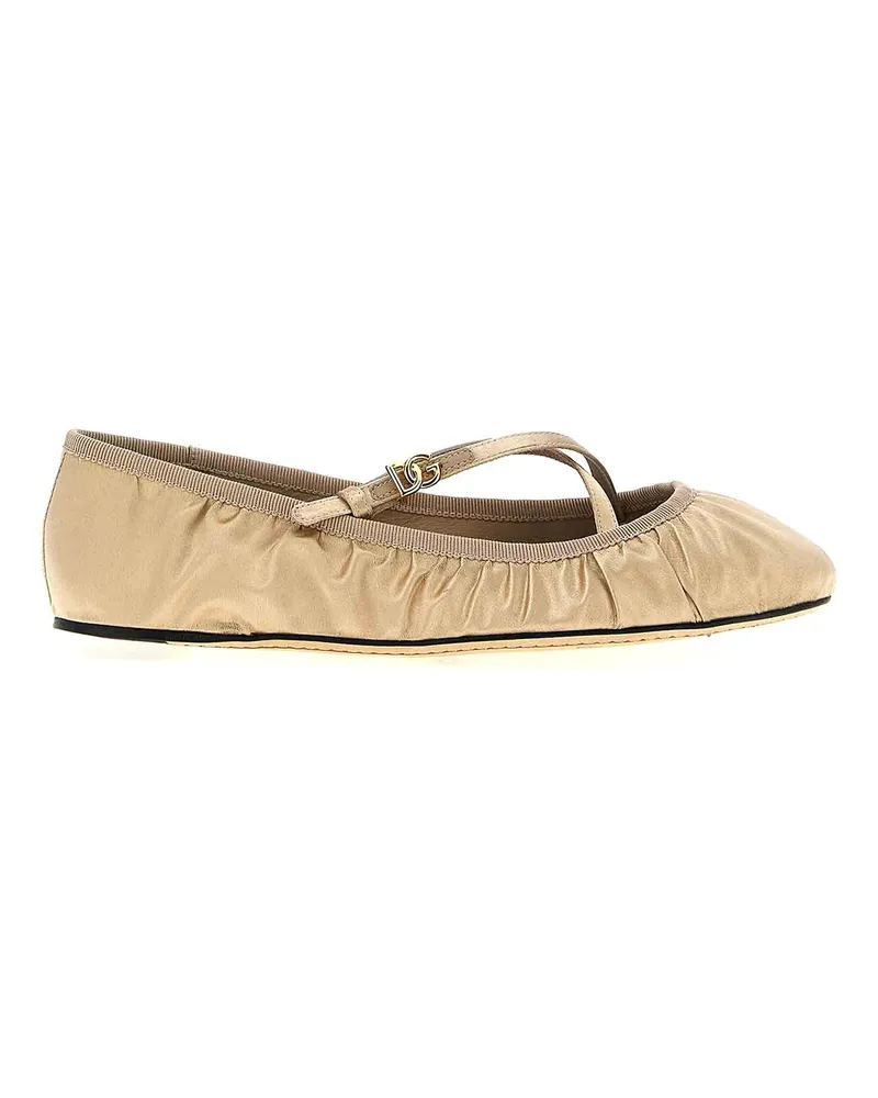 Dolce & Gabbana Ballerinas - Beige Beige
