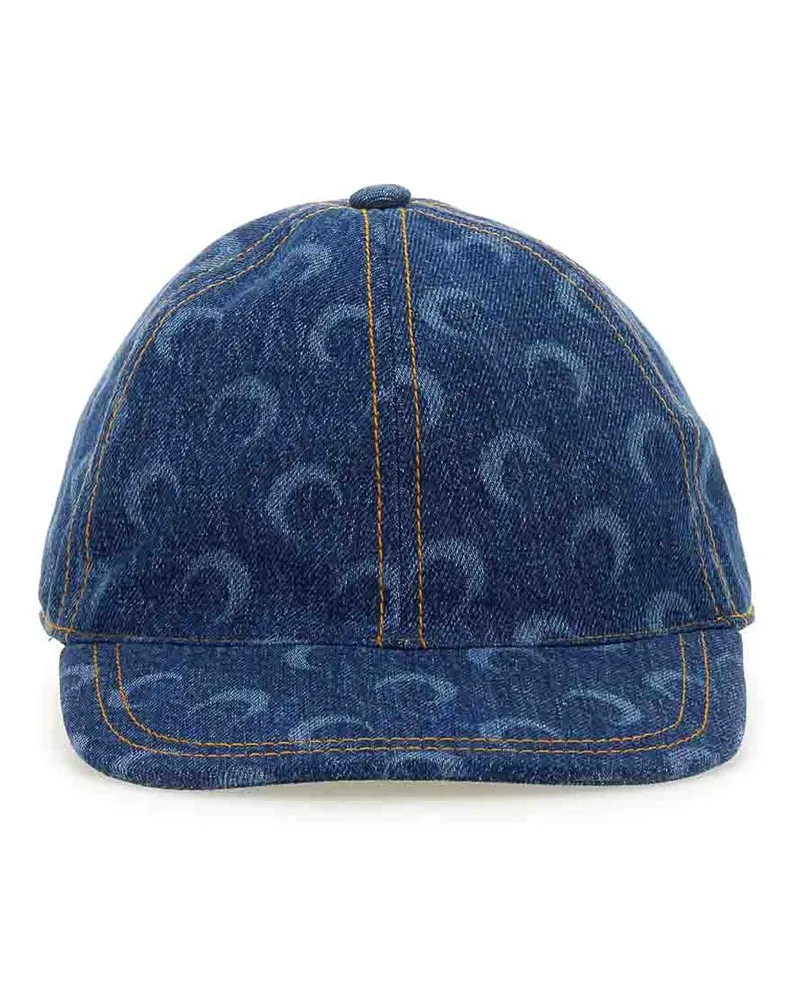 Marine Serre Hut - Jeansblau Jeansblau