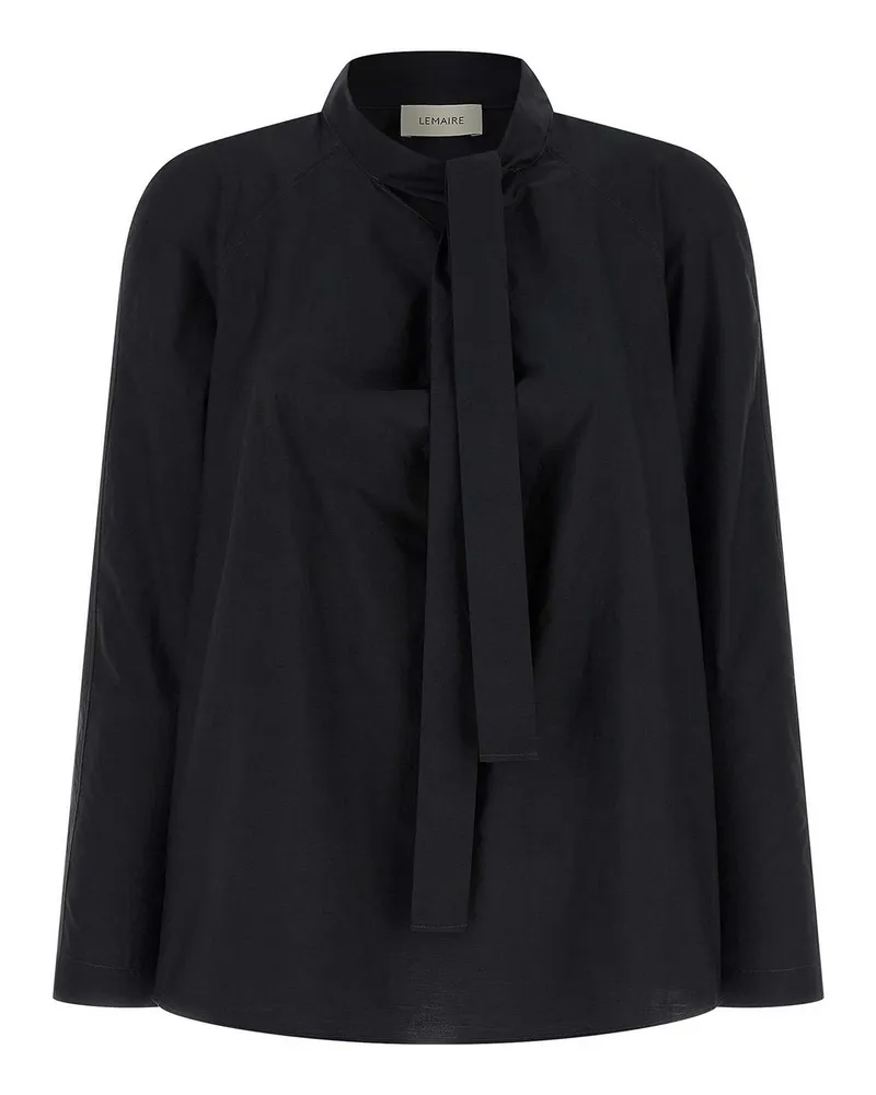 Christophe Lemaire Bluse - Schwarz Schwarz
