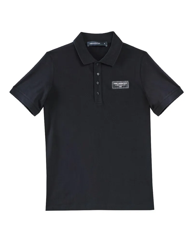 Karl Lagerfeld Poloshirt - Schwarz Schwarz