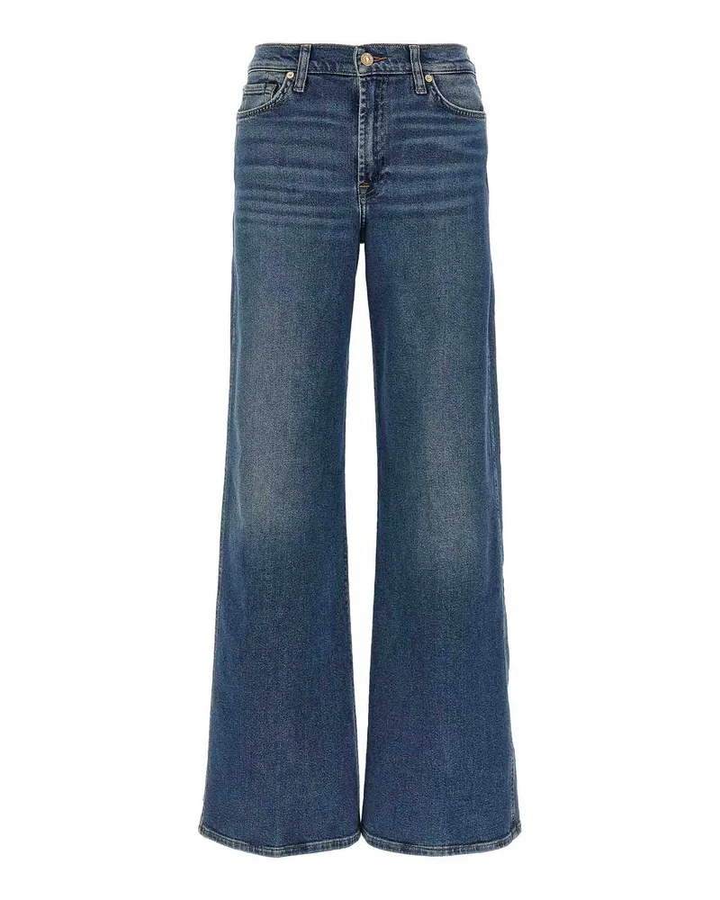 7 for all mankind Bootcut Jeans - Blau Blau