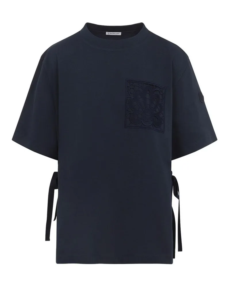 Moncler T-Shirt - Dunkelblau Dunkelblau