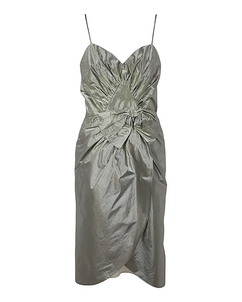 Maison Margiela Knielanges Kleid - Metallic Metallic