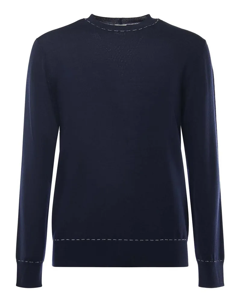 Eleventy Rundhalspullover - Beige Beige