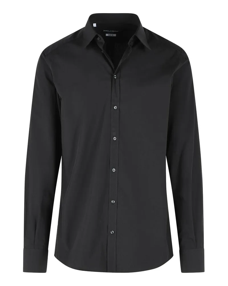 Dolce & Gabbana Hemd - Schwarz Schwarz