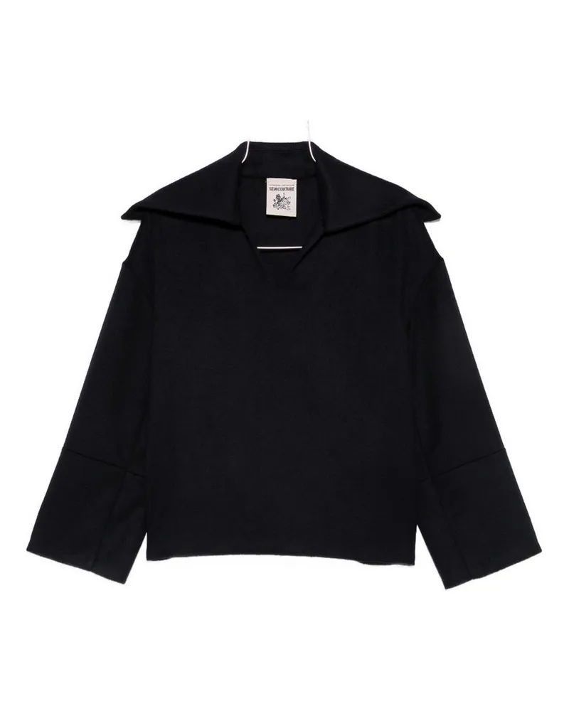 Semicouture Bluse - Dunkelblau Dunkelblau