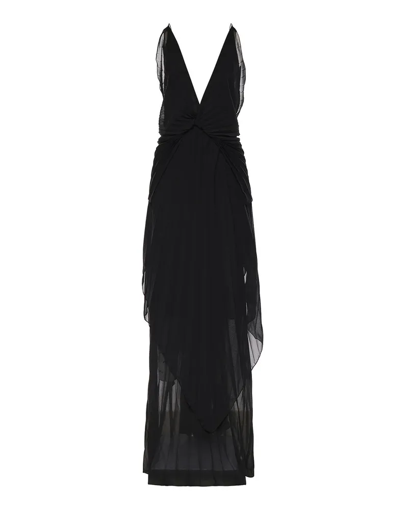 Genny Maxikleid - Schwarz Schwarz