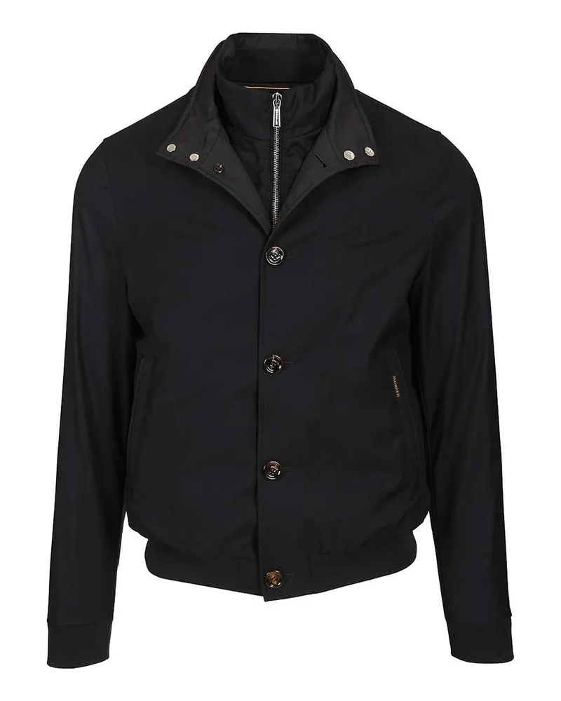 MOORER Bomberjacke - Blau Blau