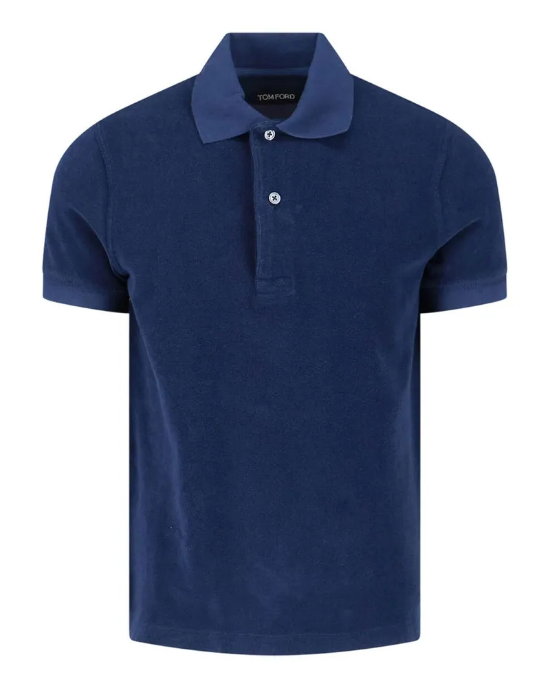 Tom Ford Poloshirt - Blau Blau