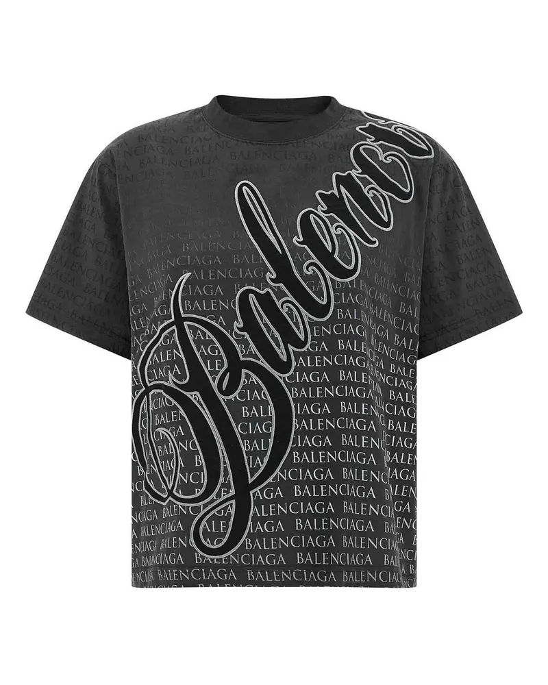 Balenciaga T-Shirt - Schwarz Schwarz