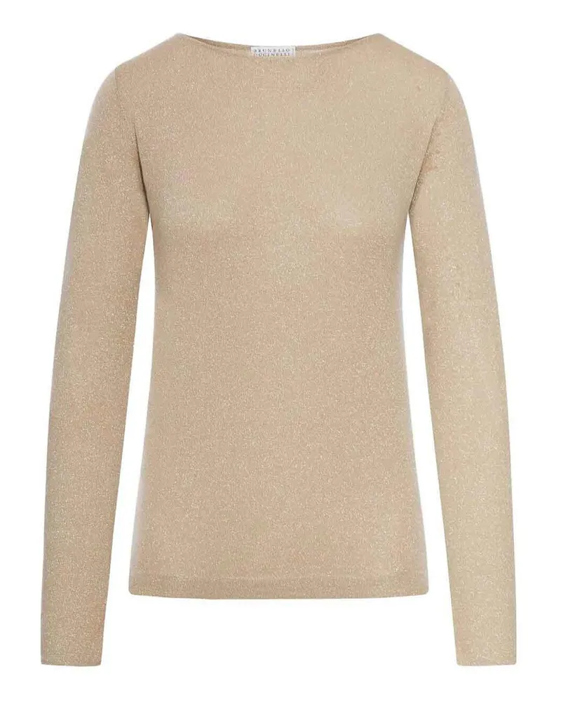 Brunello Cucinelli Rundhalspullover - Braun Braun
