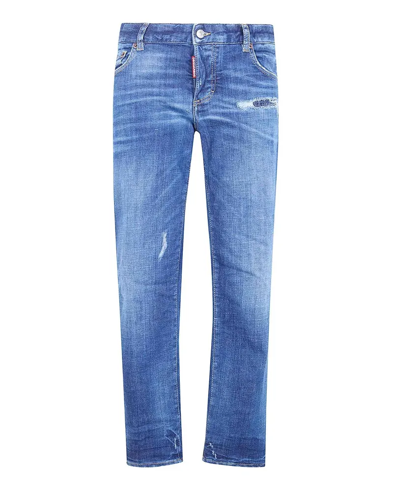 Dsquared2 Straight Leg Jeans - Blau Blau