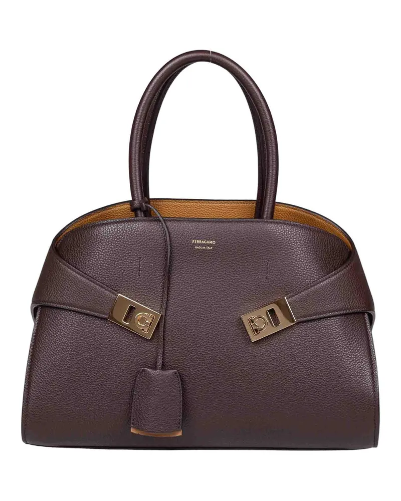Ferragamo Shopper - Dunkelbraun Dunkelbraun