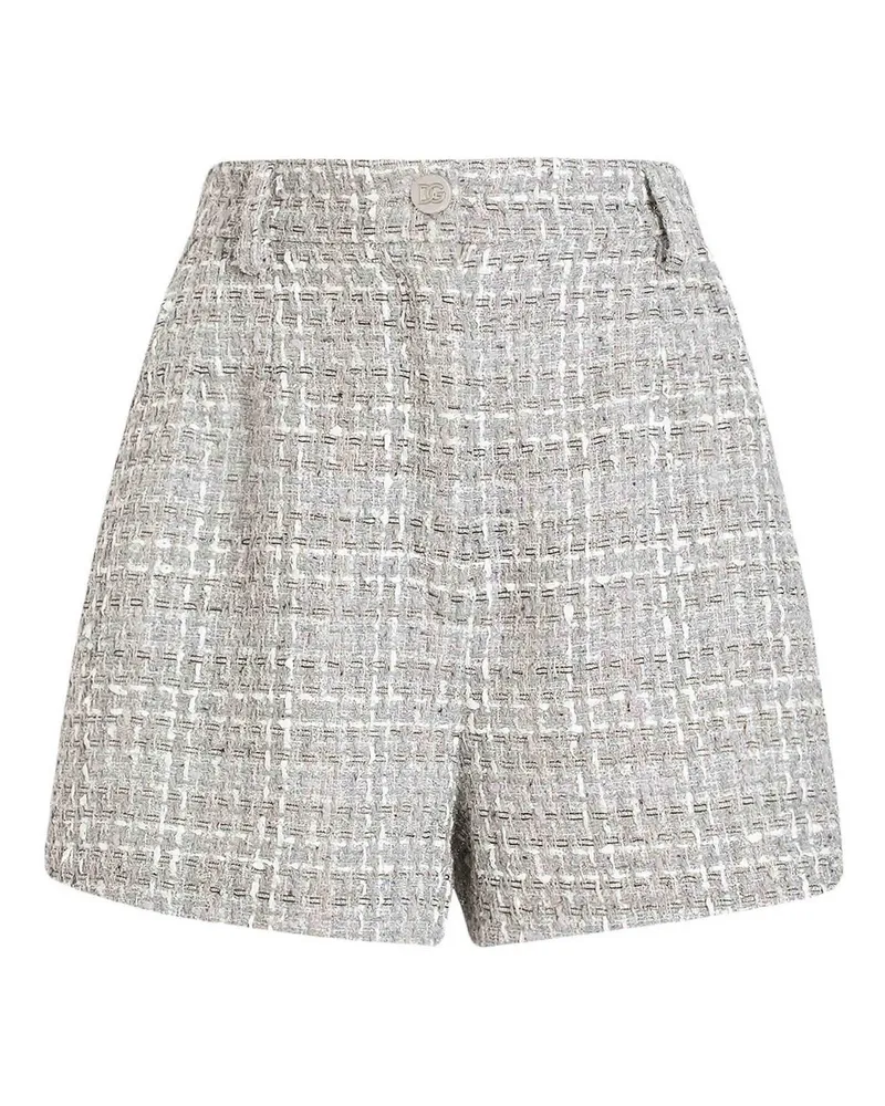 Dolce & Gabbana Kurzer Mantel - Grau Grau