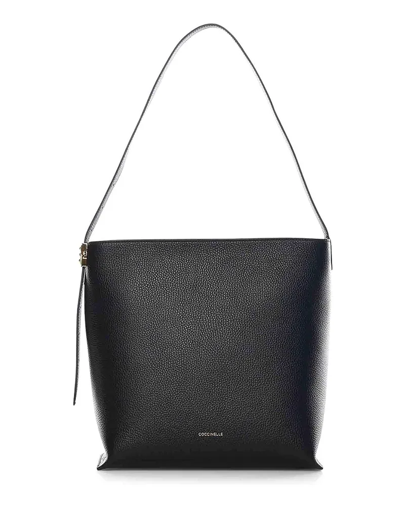 Coccinelle Schultertasche - Schwarz Schwarz