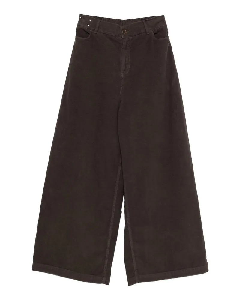 ALYSI Schlagjeans - Dunkelbraun Dunkelbraun