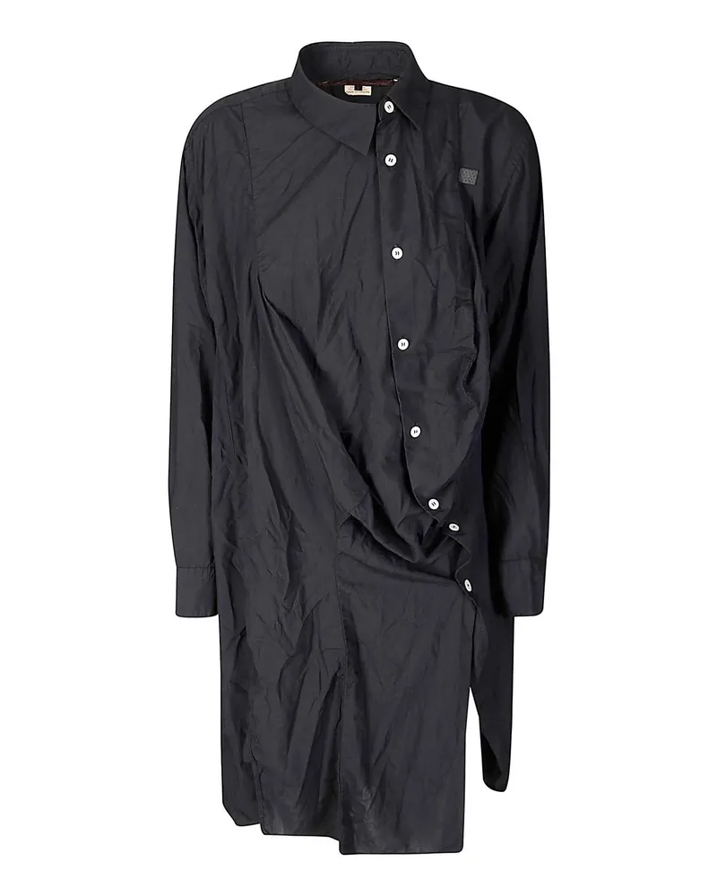 Comme des Garçons Bluse - Schwarz Schwarz