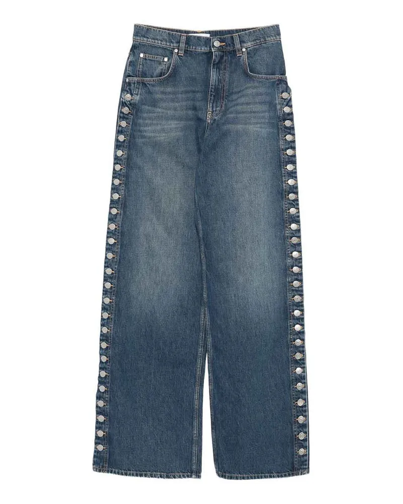Stella McCartney Straight Leg Jeans - Blau Blau