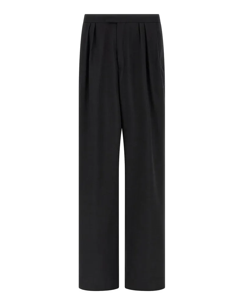 Dries van Noten Casual Hose - Schwarz Schwarz