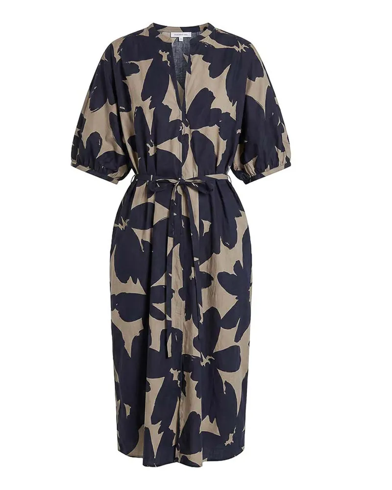 MEIMEIJ Knielanges Kleid - Braun Braun