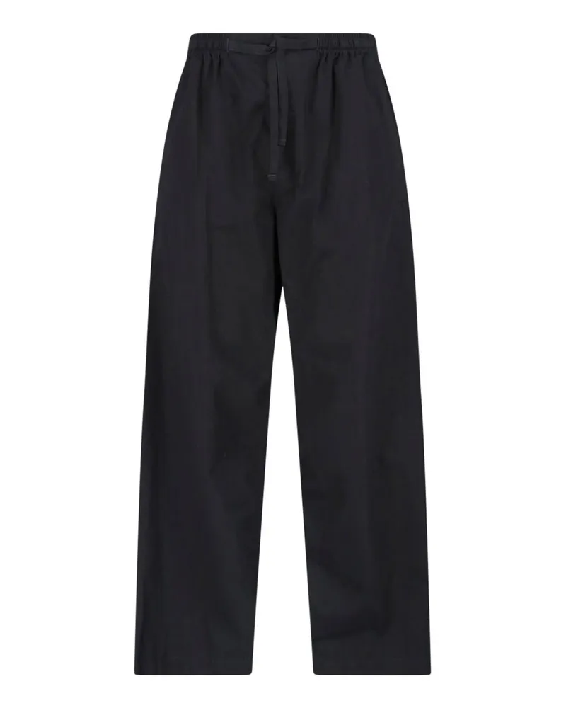 Christophe Lemaire Casual Hose - Schwarz Schwarz