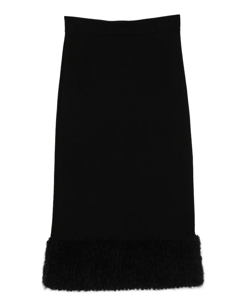 Moschino Midirock - Schwarz Schwarz