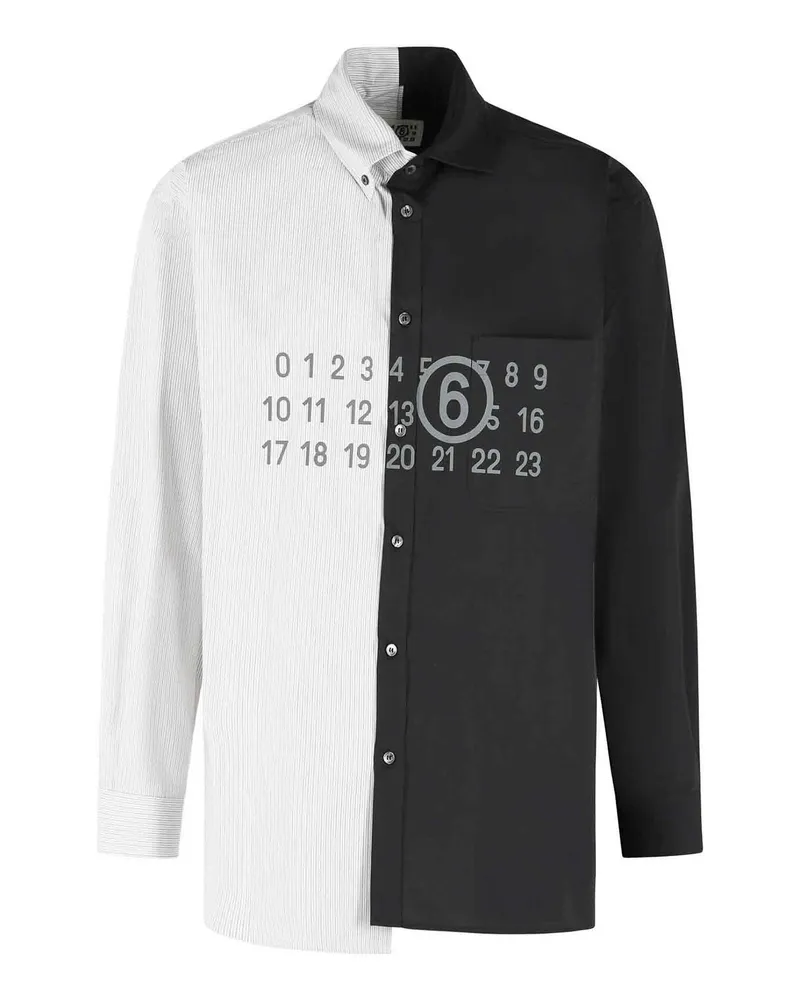 Maison Margiela Hemd - Weiß Weiß