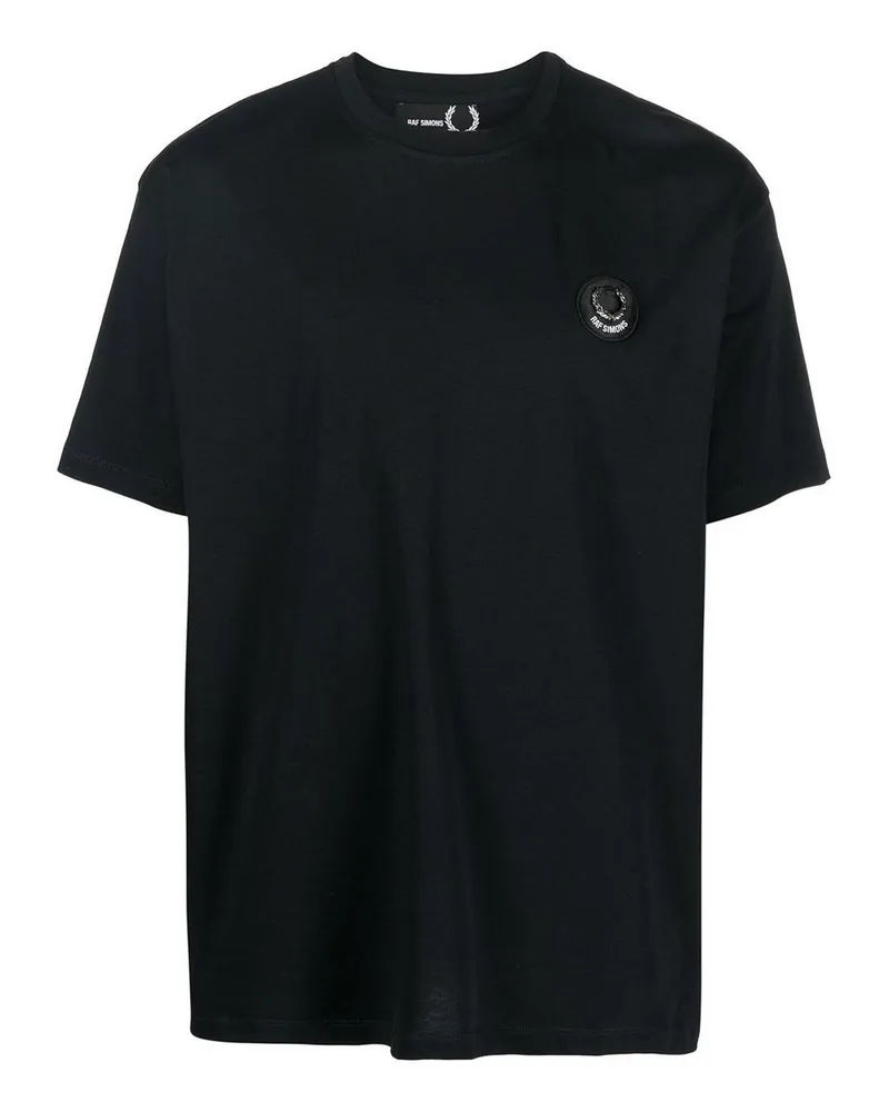 Fred Perry Straight Leg Jeans - Schwarz Schwarz