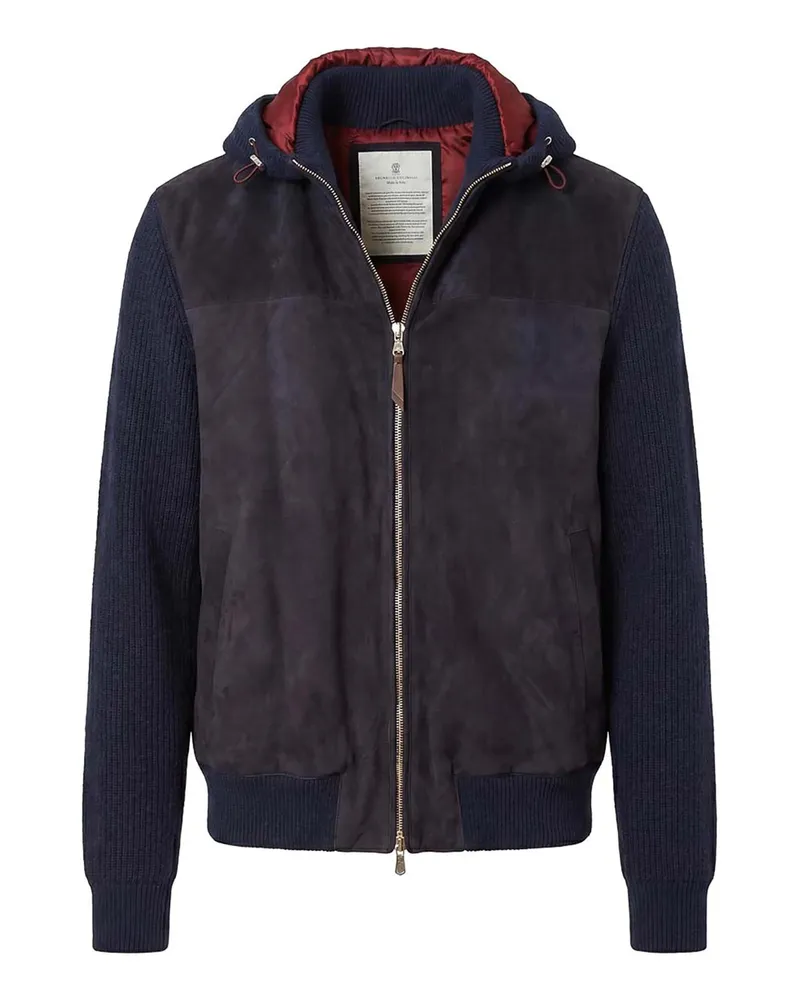 Brunello Cucinelli Bomberjacke - Blau Blau